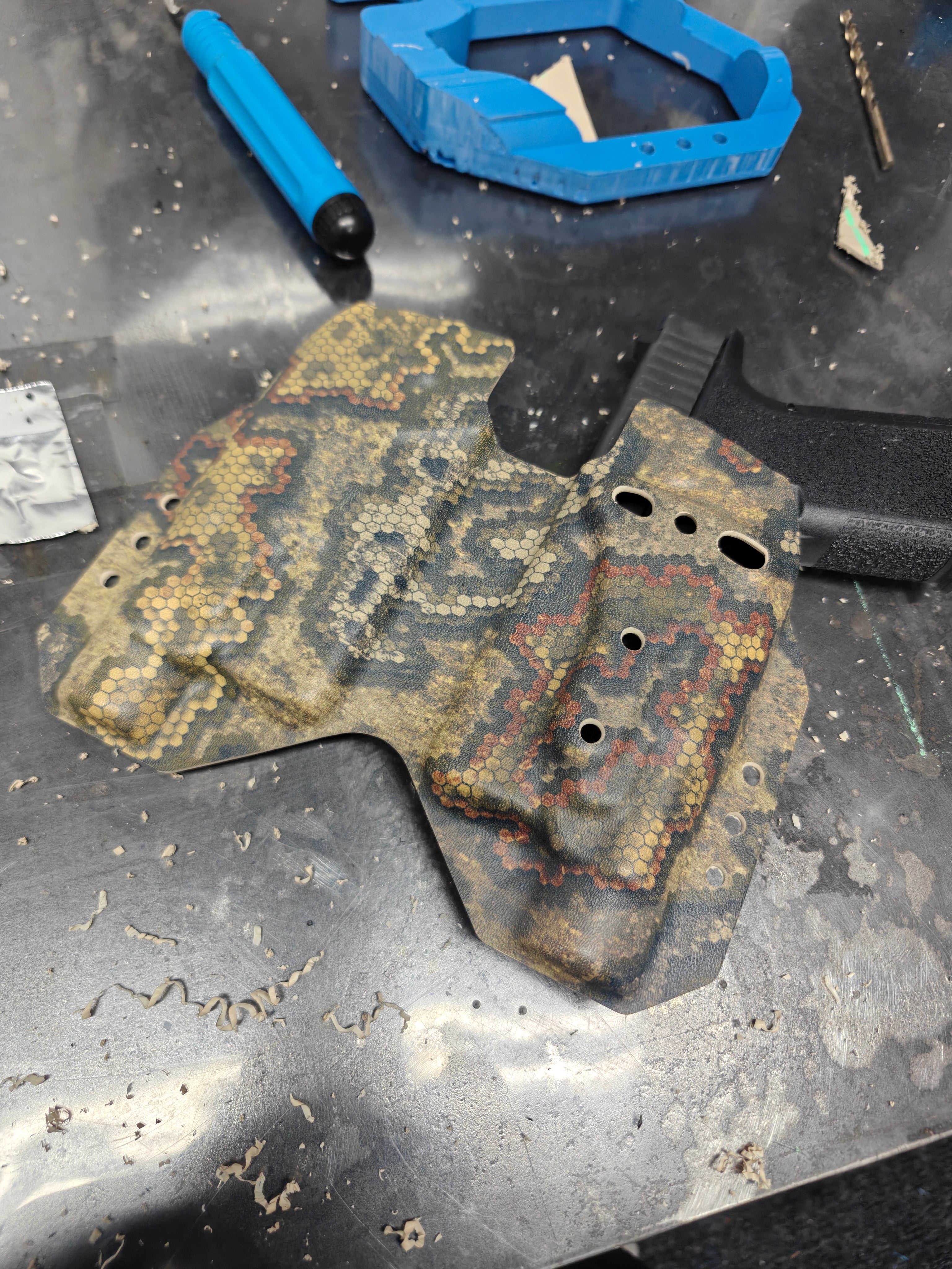 Hyde Tactical OWB Competition QLS Light-Bearing Holster