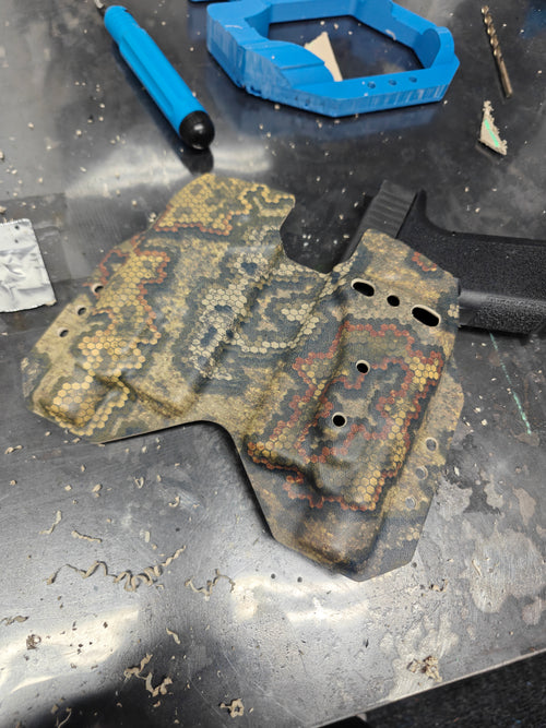 Hyde Tactical OWB Competition QLS Light-Bearing Holster
