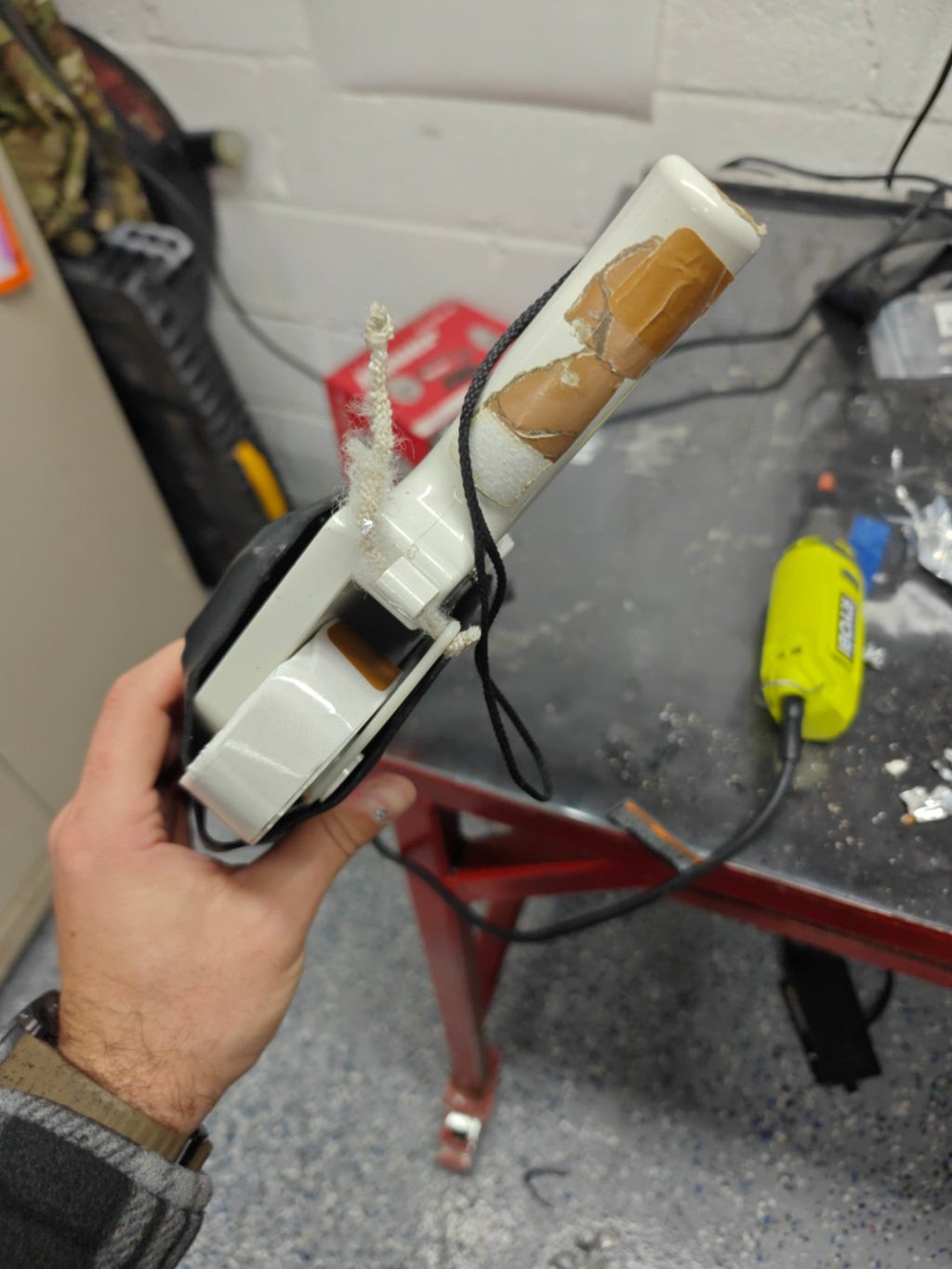 "Tape like a GM Holster" Towa APN -30 Label Applicator Kydex Holster
