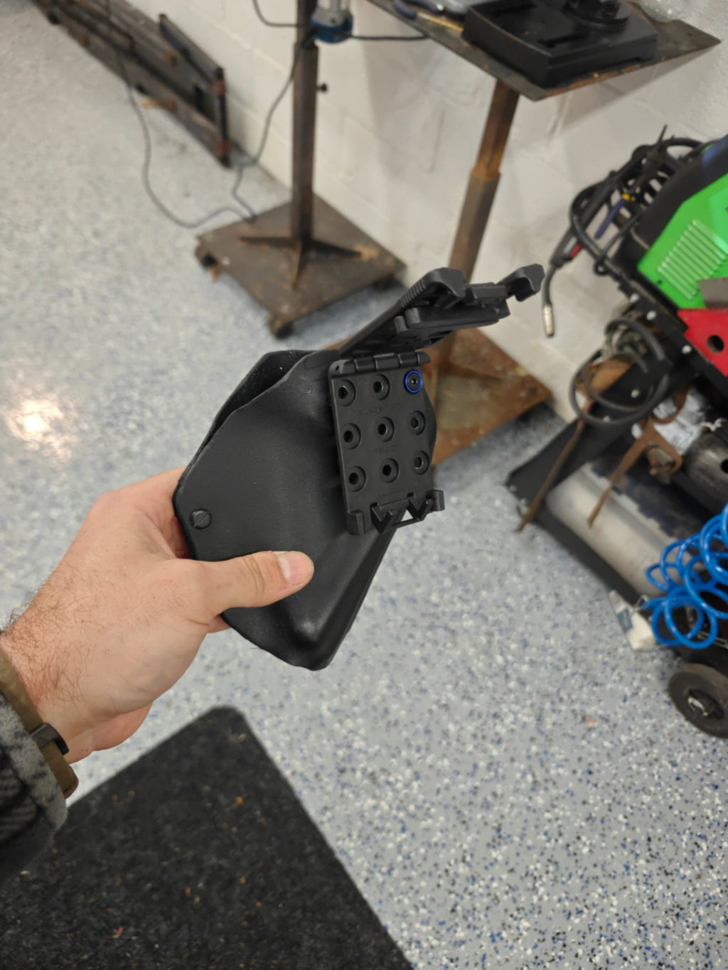 "Tape like a GM Holster" Towa APN -30 Label Applicator Kydex Holster