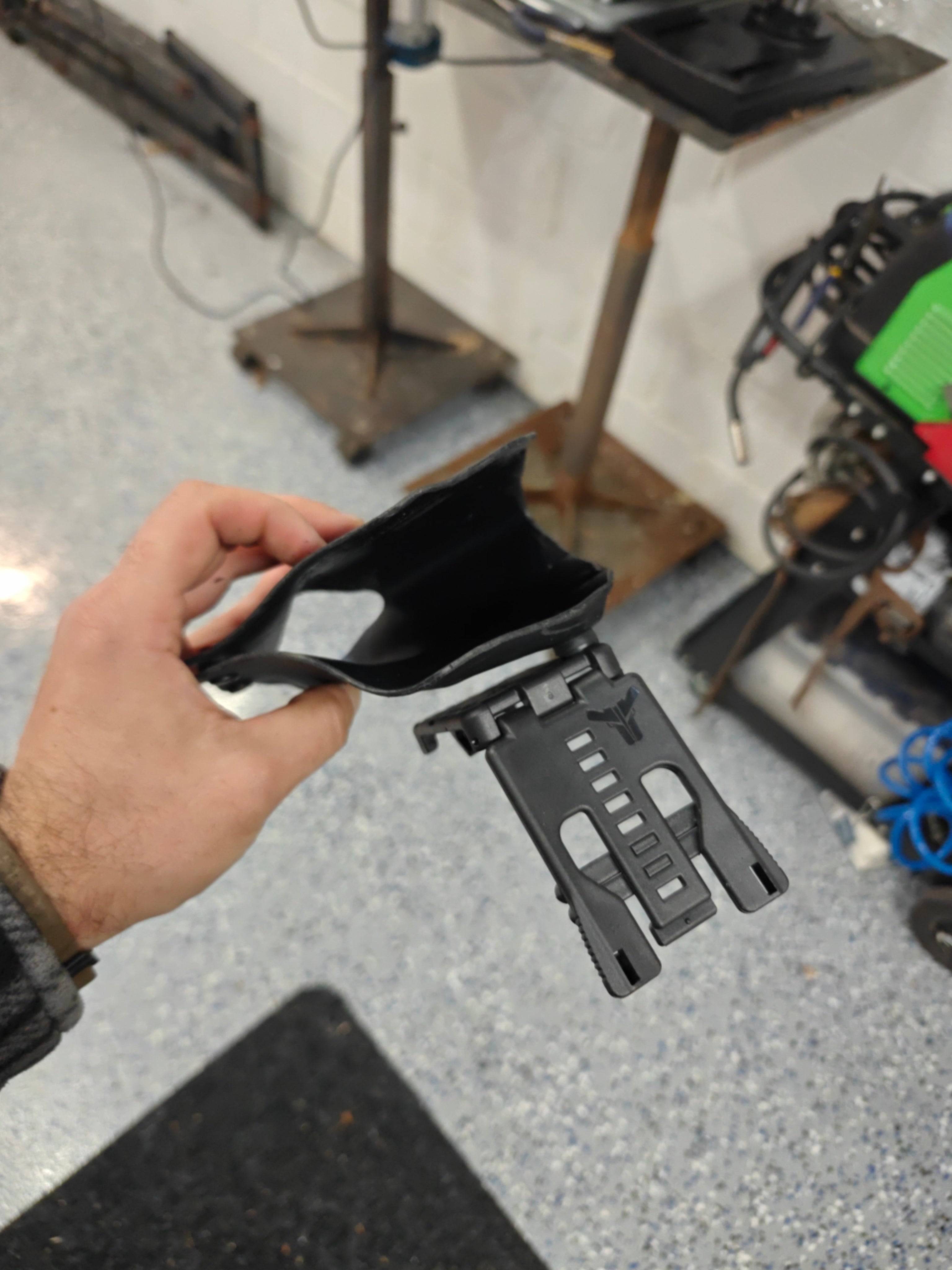 "Tape like a GM Holster" Towa APN -30 Label Applicator Kydex Holster